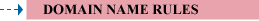 Domain Name Rules