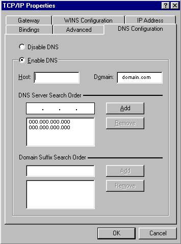 TCP/IP Properties