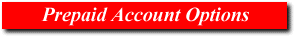 Prepaid Account Options